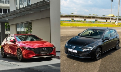 Không còn Honda Civic Type R, cũng chẳng còn Ford Focus, Volkswagen Golf đành hài lòng chọn Mazda3 Sport làm đối thủ